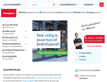 Tablet Screenshot of inkoopglas.nl